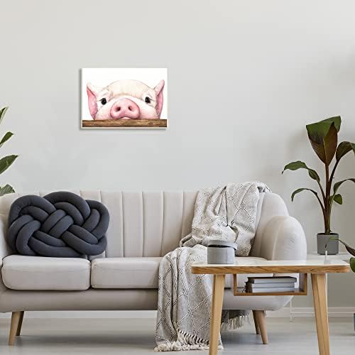 תעשיות סטופל חזיר ורוד מתוק נח חוטם איור חיות משק, עיצוב מאת ג ' ורג 'דיאצ' נקו