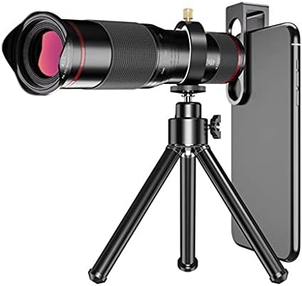 קליפ עדשת טלה טלסקופ אופטי פי 48 ממצלמת טלפון סלולרי נייד עם חצובה סלפי
