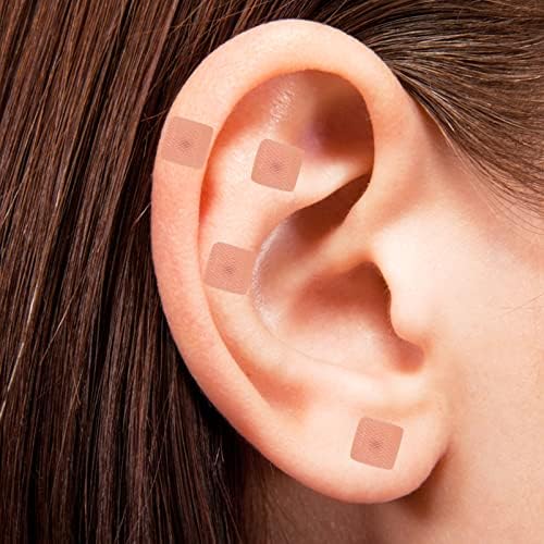אקופרסורה מחצלת דגם ערכות אוזן אקופונקטורה ערכת: פנים רפלקסולוגיה כלים עם אקופונקטורה אוזן עיתונות אקופונקטורה