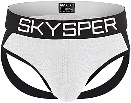 Skysper Mens Jockstrap תחתוני רצועות ג'וק תומכים אתלטים גברים לגברים
