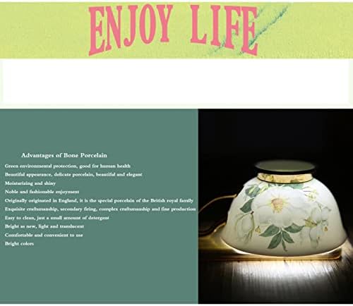 ערכת כוס תה ערכות תה לנשים מערכות תה של מסיבת תה למבוגרים פרח פסטורלי עצם סין כוס קפה כוס חרסינה כוסות תה