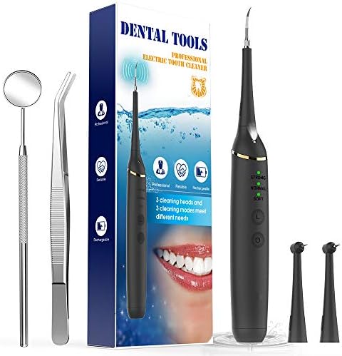 כלי ניקוי שיניים גוזי ניקוי שיניים מנקה, מסיר פלאק לשיניים ערכת כלי שיניים מסיר טרטר לניקוי שיניים-