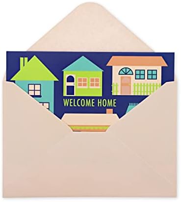 נייר נרקומן 48 חבילה חנוכת בית כרטיסי עם מעטפות לבית חדש, 6 עיצובים