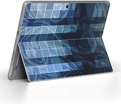 כיסוי מדבקות Igsticker עבור Microsoft Surface Go/Go 2 אולטרה דק מגן מדבקת גוף עורות 000477 Paisley Green