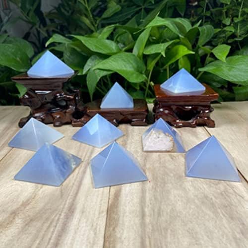 כחול טבעי כחול פירמידה פירמידה אנרגיה אנרגיה ריפוי אבן קישוטי קריסטל