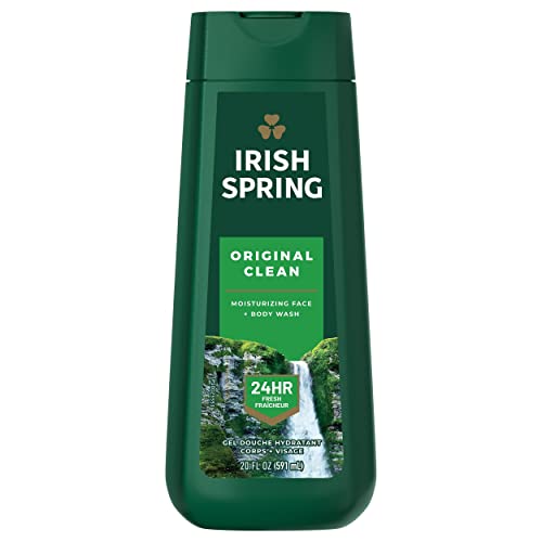 שטיפת גוף נקייה מקורית של אביב אירי לגברים, 20 עוז