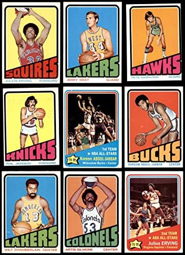 1972-73 Topps כדורסל סט שלם VG/EX