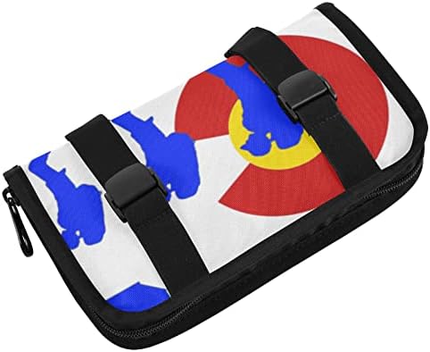 מחזיק רקמות לרכב קולורדו-סטייט-דגל-דגל מתקן מפיות מחזיק מפית מחזיק מושב אחורי