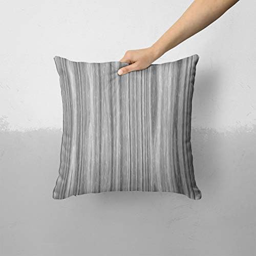 IIROV משטח צבוע אפור מרקם - עיצוב בית דקורטיבי בהתאמה אישית מכסה כרית לזרוק מקורה או חיצוני לספה,