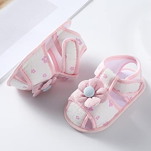 תינוק בנות רך פעוט נעלי תינוקות פעוט הליכונים נעלי צבעוני מזל פרחי נסיכת נעלי תינוק סנדלי בנות