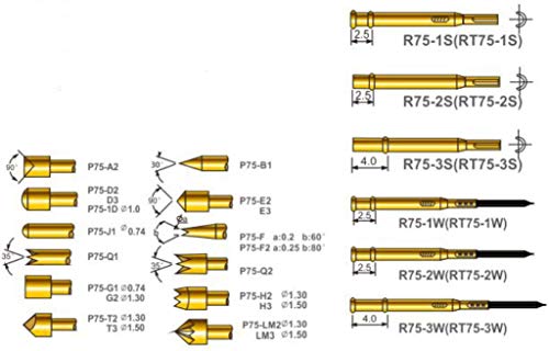 סדרת P PCB אור בדיקת בדיקת בדיקת מחט לבדיקת מוליכים למחצה ובדיקת תדר ציוד תקשורת