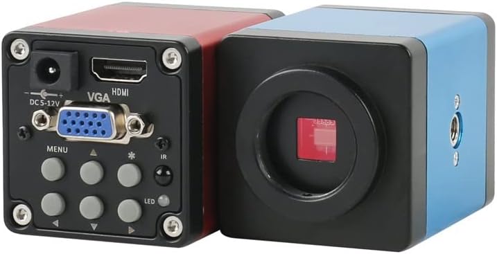 אביזרי smicroscope למבוגרים 1080p 14MP מצלמת מיקרוסקופ וידאו דיגיטלי תעשייתי 1x-130x זום C מיקרוסקופ עדשת