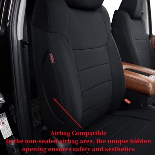 כיסויי מושב מותאמים אישית של Coverdream תואמים את Toyota Tundra Crewmax 2014 2015 2017 2018 2018