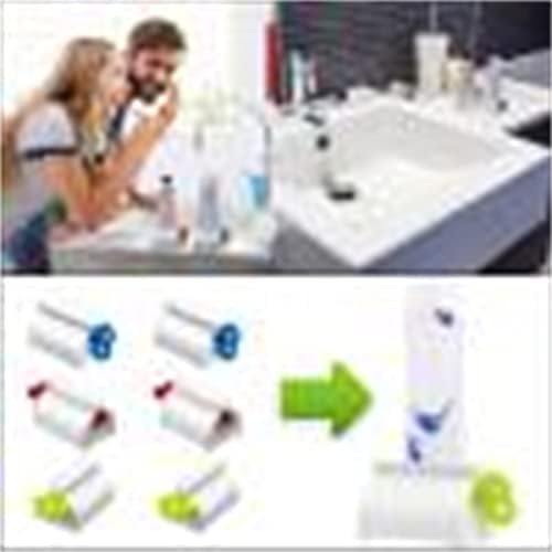 צ ' רלה פלסטיק משחת שיניים צינור קל מתקן משחת שיניים מחזיק ידני מסתובב משחת שיניים מחזיק אספקת