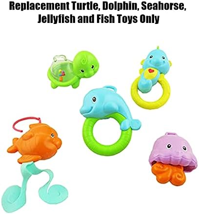 צעצועים מחליפים לדייג-מחיר 3-in-1 מרגיעים ומשחקים ניידים-DFP12 ~ צב החלפה, דולפין, סוס ים, מדוזות ודגים