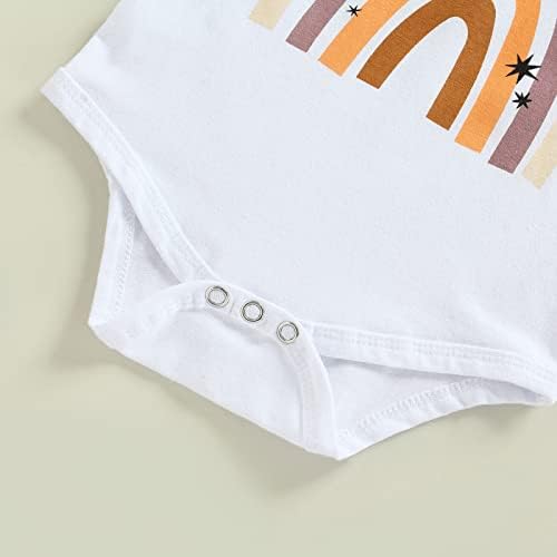 Hiusmilekid יילוד תינוקות תינוקות בגדי תינוקות קשת קשת רומפר גוף גוף התלקחות פעמון תלבושת קיץ
