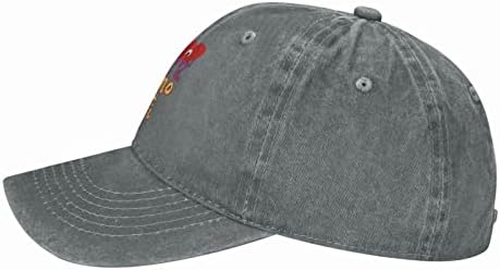 ראפ קאובוי בייסבול כובע יוניסקס אבא כובע מתכוונן ג ' ינס היפ הופ חיצוני ספורט כובעים