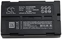 Cameron Sino 3400mAh החלפה סוללה תואמת ל- Hitachi VM-E530A, VM-D975LA, VM-D875LA, VM-H845L, VM-D865,