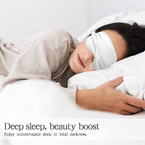 48 חתיכות משי שינה מסכת כיסויי עיניים לשינה חלק רך עין מכסה מסכה עם רצועה אלסטית לשינה חסימת אורות נסיעות להירגע
