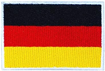 אבק גרפי גרמניה דגל ברזל רקום על טלאי אפליקציה שלט לוגו דגל גרמני