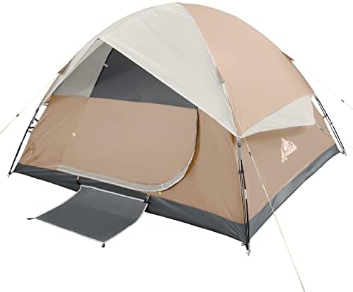 אוהל קמפינג ארקדיוויל 6 אנשים, אוהלים משפחתיים אטומים למים ועמידים לרוח לקמפינג, חיצוני נסיעות, הגדרה קלה גשמים