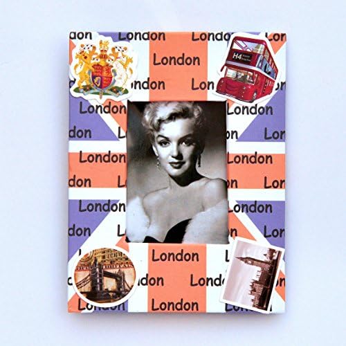 אני אוהב את לונדון מסגרת תמונה בהצטיינות מגנט למקרר - מסגרת תמונה-עיצוב גלויה לונדון מזכרת ל 7 איקס 9