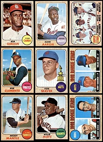 1968 Topps Baseball Set Set NM