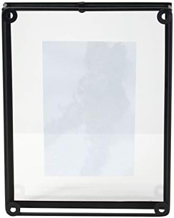 בית פנים וגינה שחור 4X6 אינץ 'מסגרת תמונה דקורטיבית מתכתית