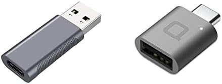Nonda USB C נקבה ל- USB 3.0 מתאם ו- USB C ל- USB, מתאם USB-C ל- USB 3.0, USB Type-C ל- USB,