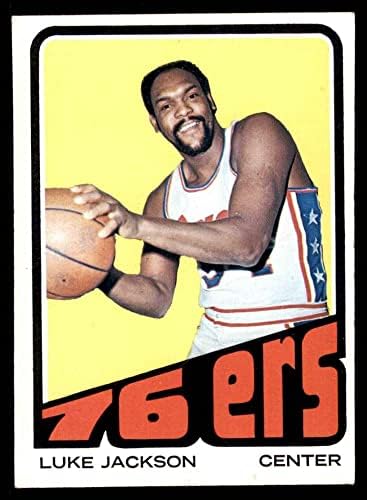 1972 Topps 118 לוק ג'קסון פילדלפיה 76ers לשעבר 76ers מיאמי