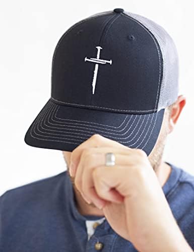 ציפורניים ישוע נוצרי כריסטיאן רקום ריצ'רדסון 112 כובע כובע משאיות