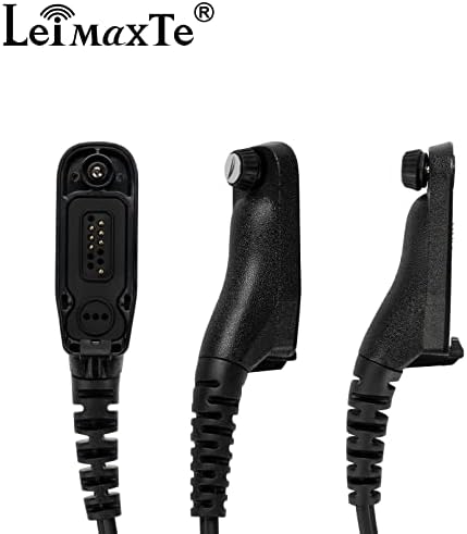 Leimaxte XPR 7550 אוזנייה למוטורולה XPR 6350 6550 7350 7550E דו כיווני רדיו ווקיי טוקי אוזניות עם