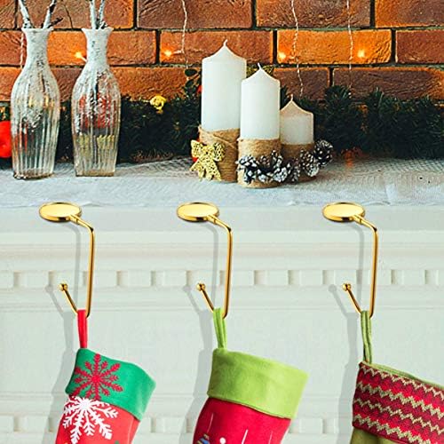 STOBOK 6 PCS מחזיקי גרב לחג המולד ווים חג המולד גרביים לוויות לגרב אחים ווים קליפים קליפים של גרב חג