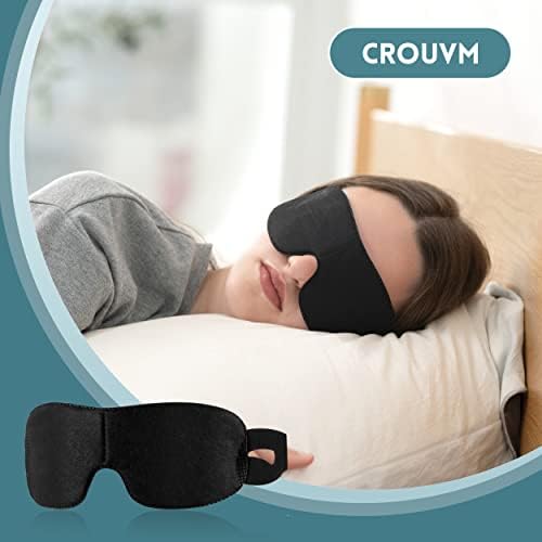 חבילת קרובה של 30 מסיכת עיניים שינה חד פעמית לגברים נשים, מסכת עיניים מכוסה כיסוי צללים לשינה, מסכת שינה