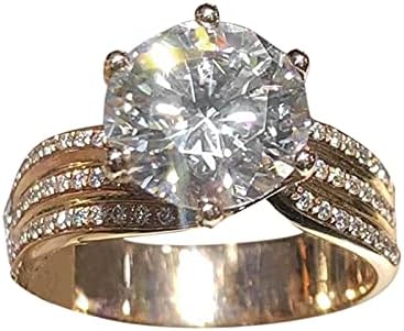 2023 טבעת חדשה חתונה מיוחדת לנשים כלה לחברות תכשיטים טבעת טבעות האירוסין טבעות האישה