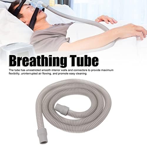 Cryfokt CPAP צינורות, צינור נשימה פרימיום אוניברסלי בגודל 6 רגל, צינור נשימה צינור חיבור גמיש, צינור נשימה,