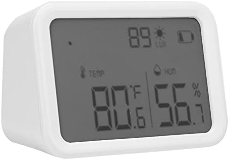 חיישן טמפרטורה ולחות מדדי לחות בחדר מקורה עם מתג אינטליגנטי לוח חשמל ביתי לבית, חממה 1.5 וולט לטויה