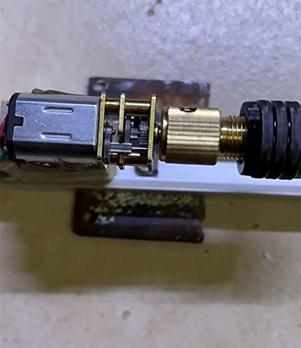 JUTAGOSS 1PCS GA12-N20 Miniature Gear Motor 60RPM DC 12V Gear Motor עבור DIY רובוט נייד, פרויקט