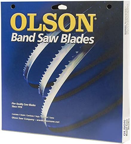אולסון מסור את FB19311DB HEFB Band Blade Blade, 3/8 על .025 אינץ ', 4-TPI וו 111 אינץ'