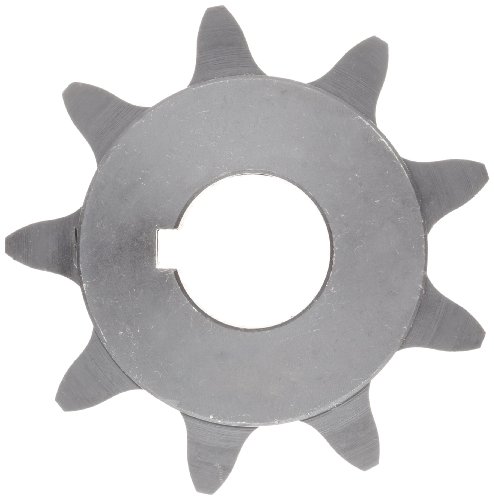 Tsubaki 80B13F-1R סיים את Sprocket משעמם, סטרנד יחיד, אינץ ', 80 ANSI No., 1 המגרש, 13 שיניים, 1-15/16