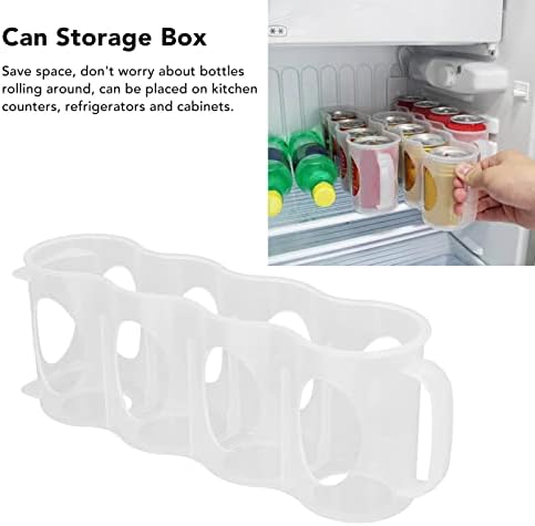 קופסת אחסון, עיצוב ידית שקוף קל לשימוש חוזר יכול לשתות מחזיק אחסון למטבח לארונות