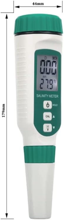 ZYZMH מליחות דיגיטלית מדדי מטרית עט משקאות מזון תכולת מלח איכות מים בדיקת אקווריום מי ים מדידת מדידת