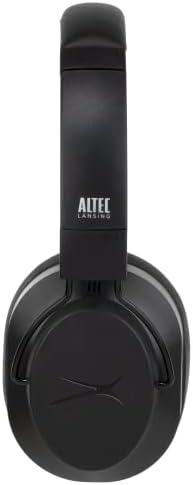 Altec Lansing לוחש אוזניות מבטלות רעש פעיל, שחור