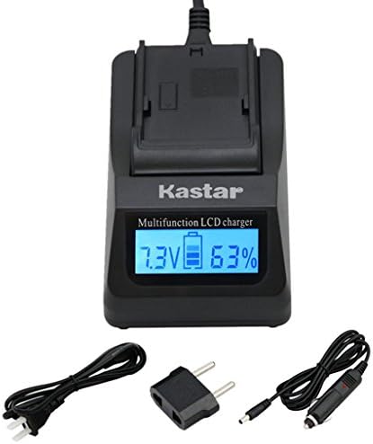 ערכת מטען מהיר של Kastar Ultra עבור Nik EN-EL23, MH-67 עובדת עם NIK Coolpix P600, S810C מצלמות דיגיטליות