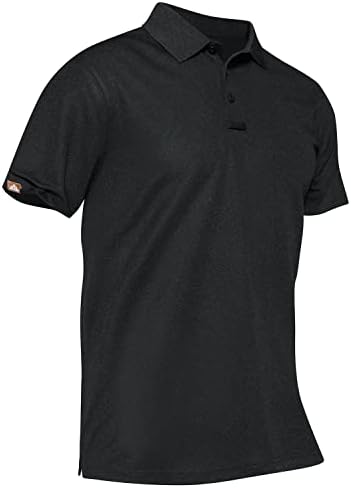 מורדנג גברים של גולף פולו חולצה כושר רגיל מהיר יבש ביצועים טקטי חולצות קצר שרוול ג ' רזי טניס חולצה