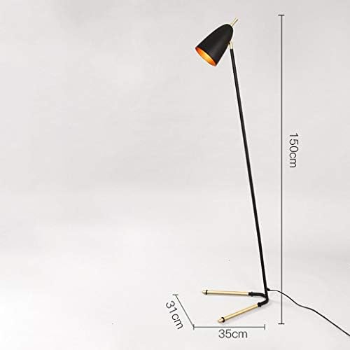 SEASD מנורת רצפה סטנדרטית מינימליסטית LED מקרון תאורה אנכית לחדר שינה/סלון/לימוד