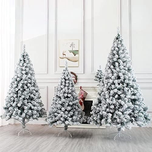 Axlezx חג המולד נוהר עץ חג המולד PVC סימולציה נופלת עץ חג מולד עץ עץ ארז עץ חלון קישוט עץ עץ ננוב