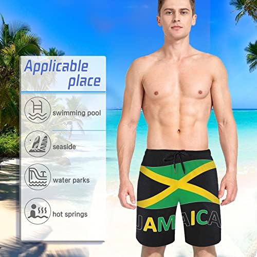 חמודגמד גברים של לוח מכנסיים ג ' מייקה דגל בגד ים קיץ חוף מכנסיים קצרים