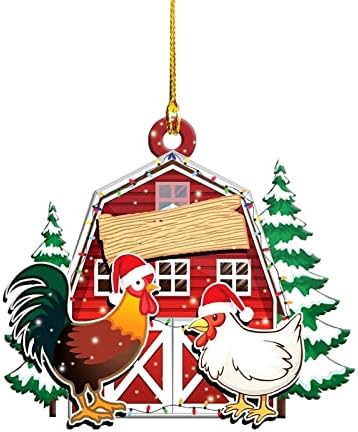 רישום עץ חג המולד הקרוב לחג המולד קישוט מטוס אקרילי קישוטי מסיבת חג משפחת
