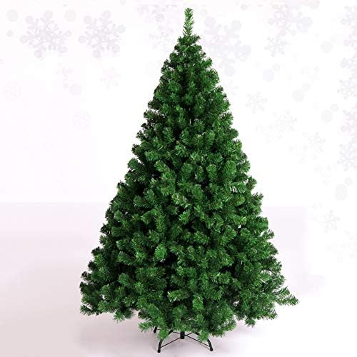 Dulplay 9.8ft Classic Artificial Christmas Tree, Premium Spruce Hinged Hinge Tree עם רגלי מתכת מוצקה לקישוט חג